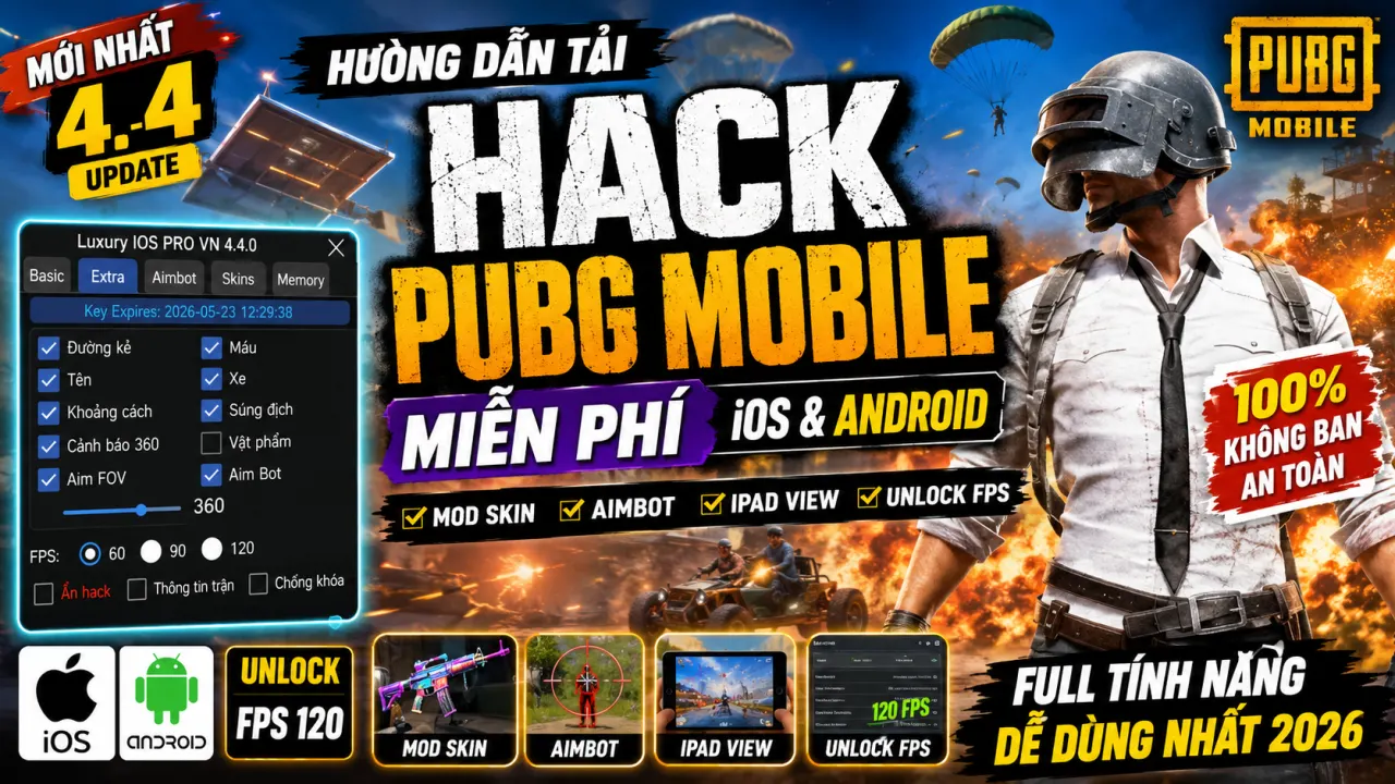PUBG Mobile VNG 4.4 Miễn Phí Cài Trực Tiếp iOS