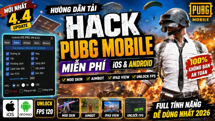 PUBG Mobile VNG 4.4 Miễn Phí Cài Trực Tiếp iOS
