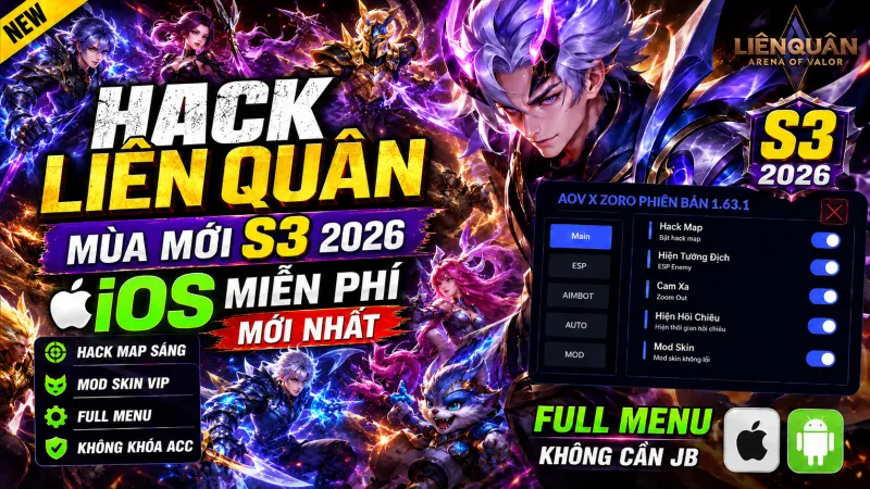 ZORO AOV Liên Quân Bản VIP V5