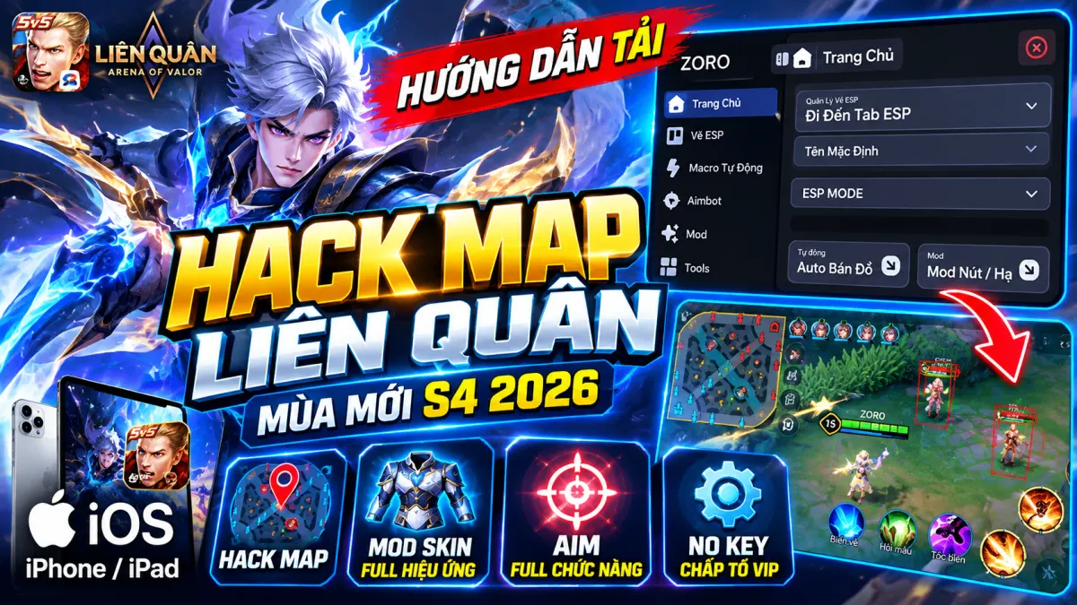 ZORO AOV Liên Quân Bản VIP V5