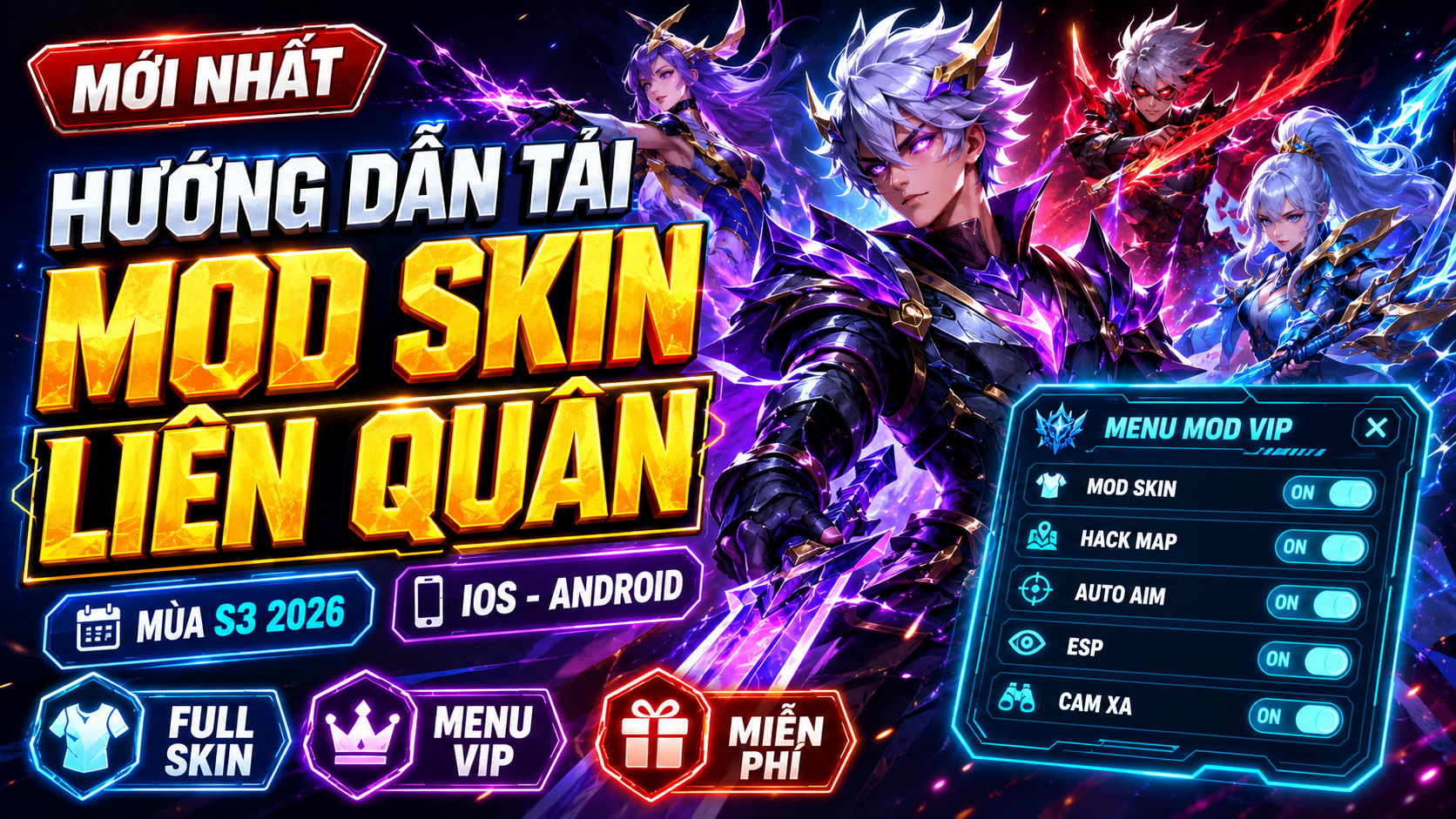 Mod Skin Liên Quân